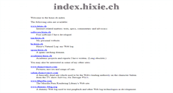 Desktop Screenshot of index.hixie.ch